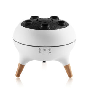 Yminigo V80 jellyfish aroma diffuser white with remote control on white backgrounddiffuser white with remote control on white background