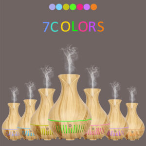 Yminigo KJR-097 vase humidifier with 7-color LED light options