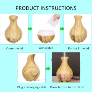 Yminigo KJR-097 vase humidifier product instructions