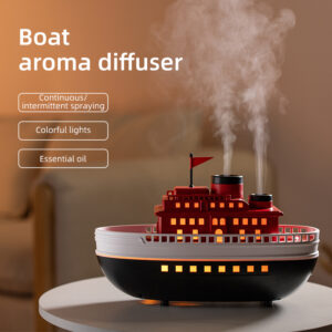 Yminigo YX-3000 boat aroma diffuser with colorful lights and essential oil mist