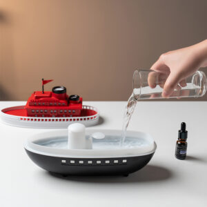 Yminigo YX-3000 boat aroma diffuser 300ml with water being poured into tank