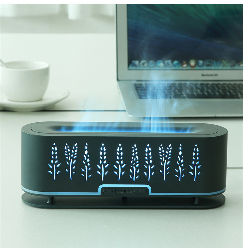 Yminigo Simulation Flame Aroma Diffuser – 200ml with Ioniser, Timer & Remote Control - Image 5