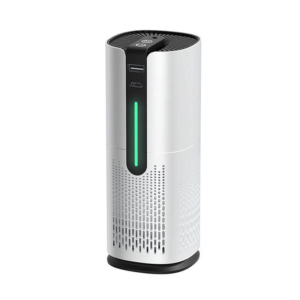 Yminigo BCAP-05 Car Air Purifier – HEPA + Activated Carbon with 30M Negative Ion & Air Quality Indicator