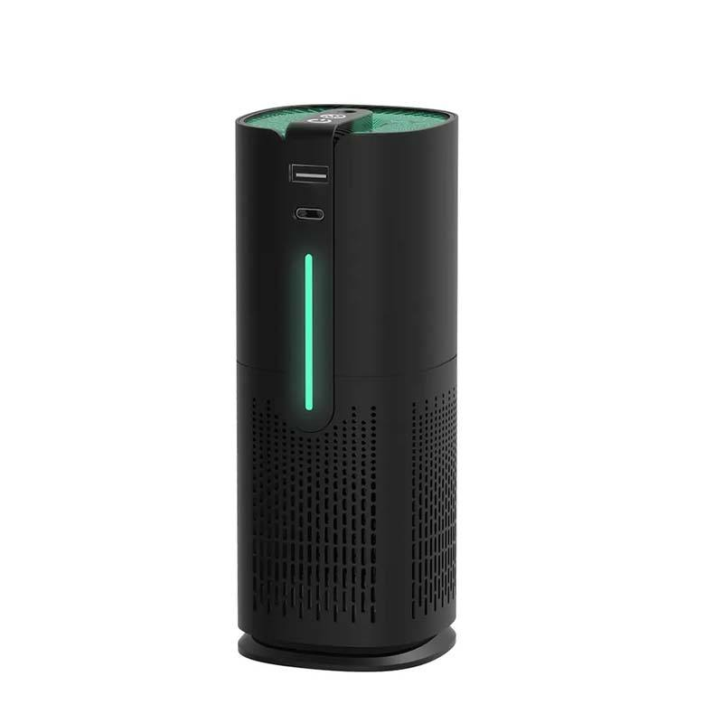 Yminigo BCAP-05 Car Air Purifier – HEPA + Activated Carbon with 30M Negative Ion & Air Quality Indicator - Image 2