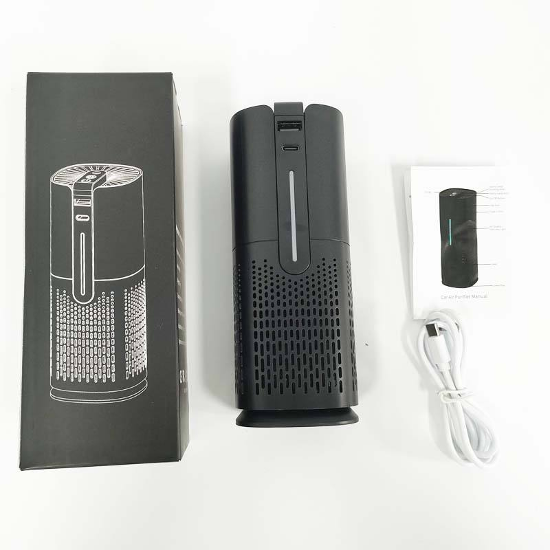 Yminigo BCAP-05 Car Air Purifier – HEPA + Activated Carbon with 30M Negative Ion & Air Quality Indicator - Image 3