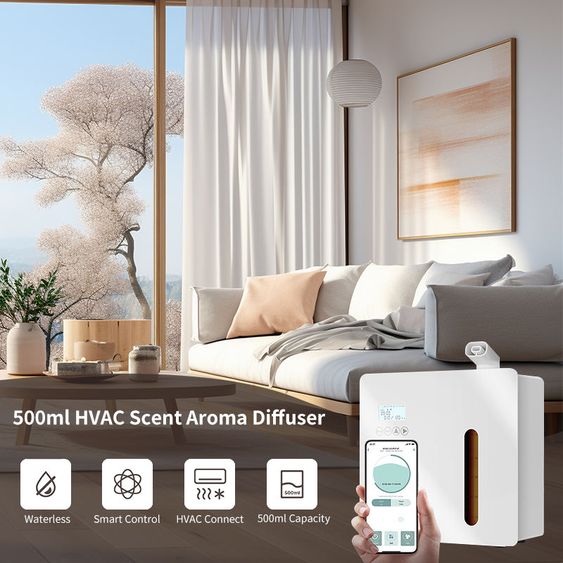 Yminigo U5 Commercial Aroma Diffuser – 500ml with APP Control, HVAC Compatible & LCD Display - Image 3