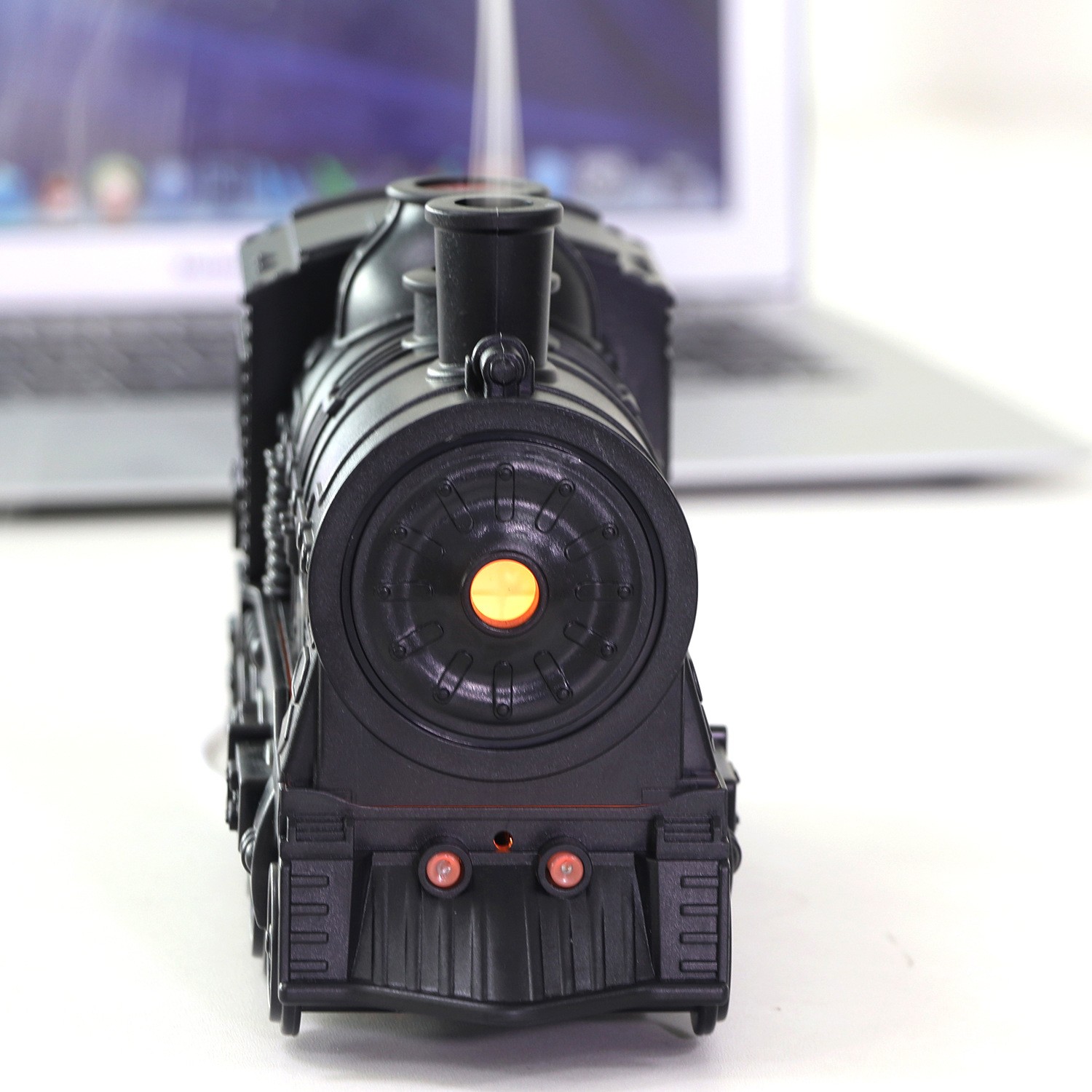 Yminigo YX-2102 Steam Train Aroma Diffuser – 300ml with White Noise, 7-Color Lights & Remote Control - Image 2
