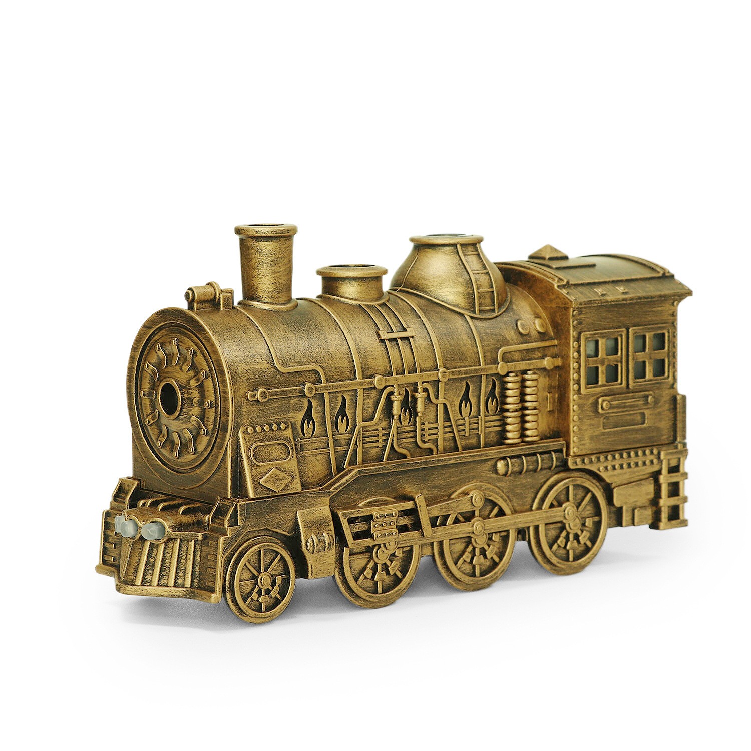 Yminigo YX-2102 Steam Train Aroma Diffuser – 300ml with White Noise, 7-Color Lights & Remote Control