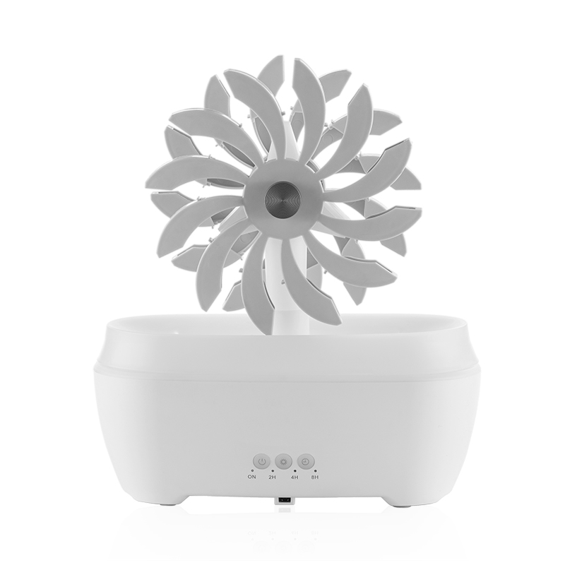Yminigo V57 Windmill Humidifier – 300ml with 7-Color LED, Timer & Remote Control - Image 2
