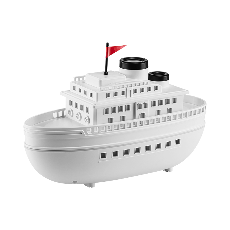 Yminigo YX-3000 Boat Flame Aroma Diffuser – 300ml with Simulation Flame, 7-Color Lights & Remote Control - Image 2