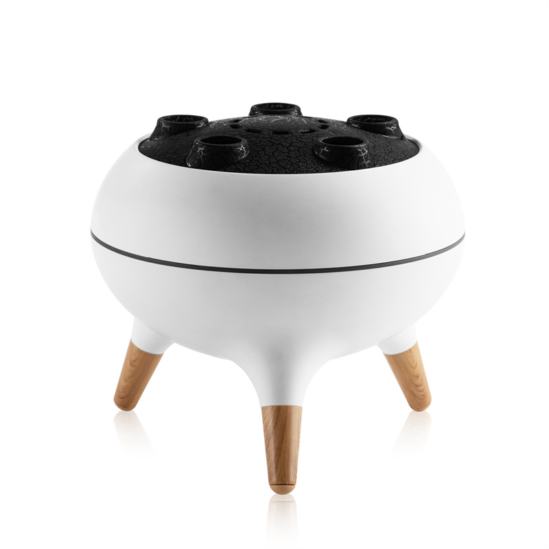 Yminigo V80 jellyfish humidifier side view with ring mist nozzle