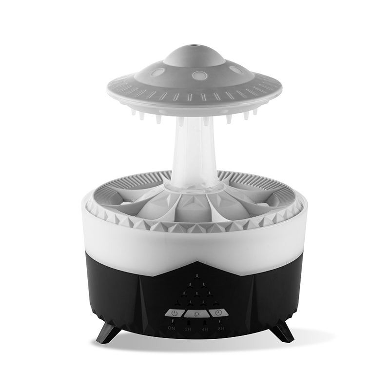 Yminigo V56 Raindrop Humidifier – 300ml with 7-Color LED, Timer & Waterless Auto Shut-Off - Image 2