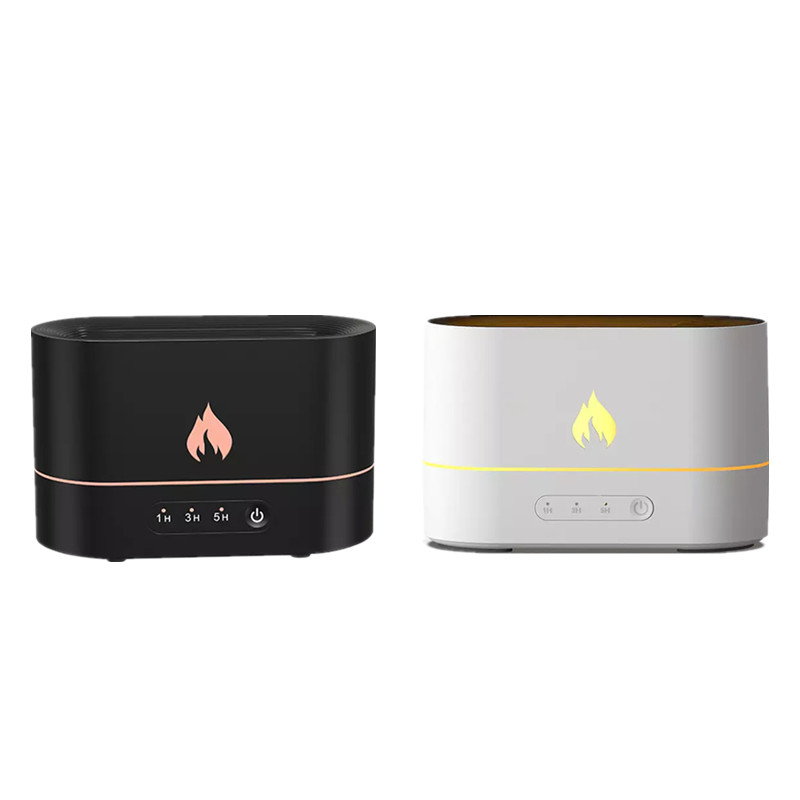 Yminigo Flame Jellyfish Aroma Diffuser – 250ml with Flame Effect, Blue Light & Timer - Image 3