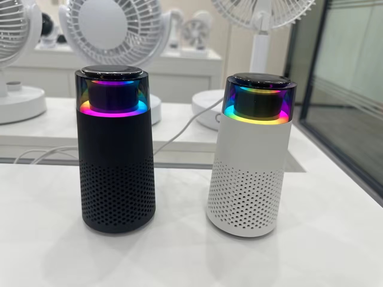 Yminigo A10 Car Air Purifier – H12 Filter with Negative Ion, UV & 7-Color LED Light - Image 3