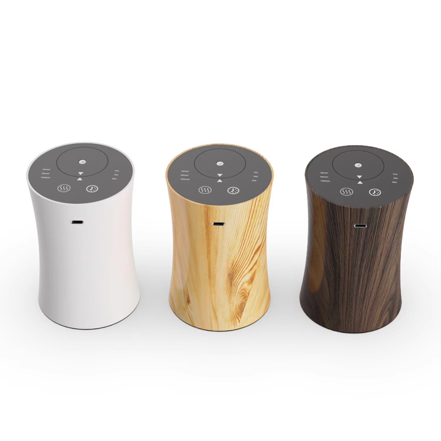 Yminigo Waterless Nebulizer Aroma Diffuser – Portable with Battery, 7-Color Light & Touch Control - Image 4