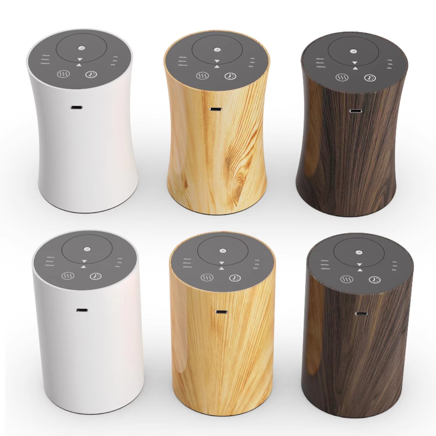 Yminigo Waterless Nebulizer Aroma Diffuser – Portable with Battery, 7-Color Light & Touch Control - Image 5