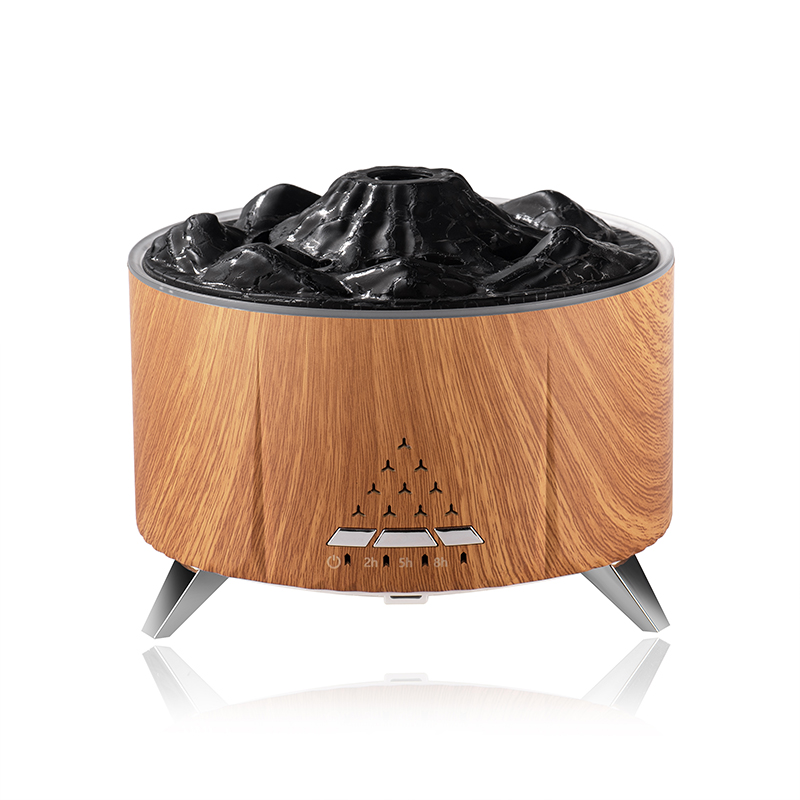 Yminigo Volcano Flame Aroma Diffuser – 350ml with Jellyfish Smoke Ring, Speaker & Remote Control - Image 2