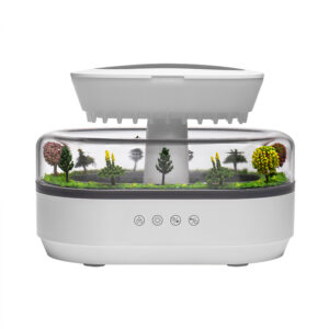 Raindrop garden landscape design detail of aroma humidifier