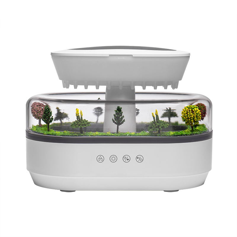 Raindrop garden landscape design detail of aroma humidifier