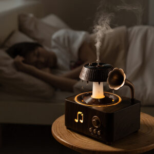 Yminigo V98 gramophone aroma diffuser with quiet 35db operation for sleep