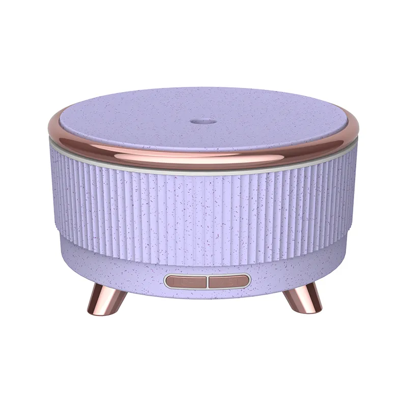 Yminigo Drum Aroma Diffuser – 500ml with 3 Mist Levels, 7-Color LED & Timer - Image 2
