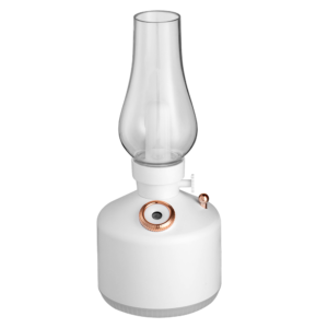 Yminigo Vintage Lantern Humidifier – 280ml with Camping Light, Dual Spray Modes & Battery