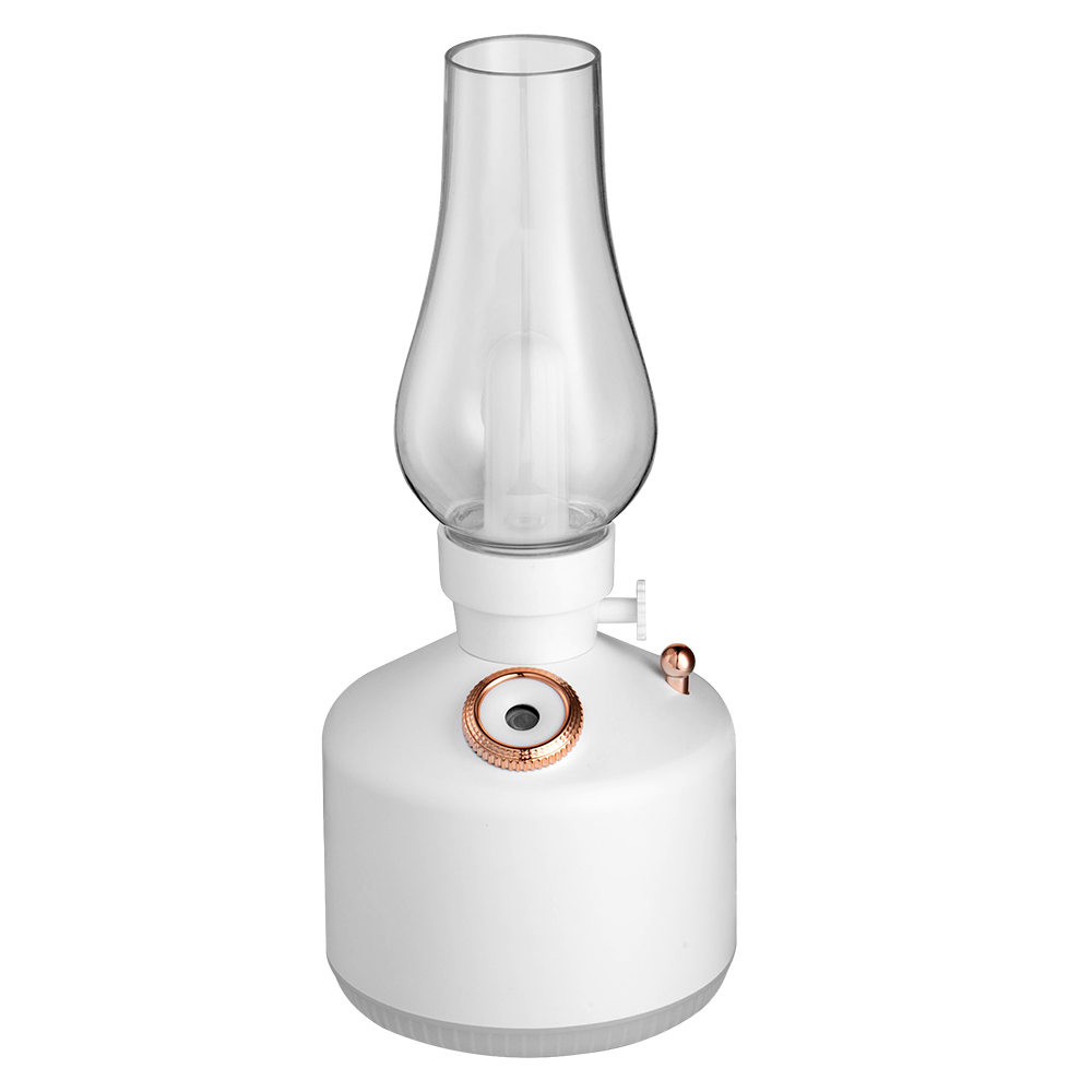 Yminigo Vintage Lantern Humidifier – 280ml with Camping Light, Dual Spray Modes & Battery