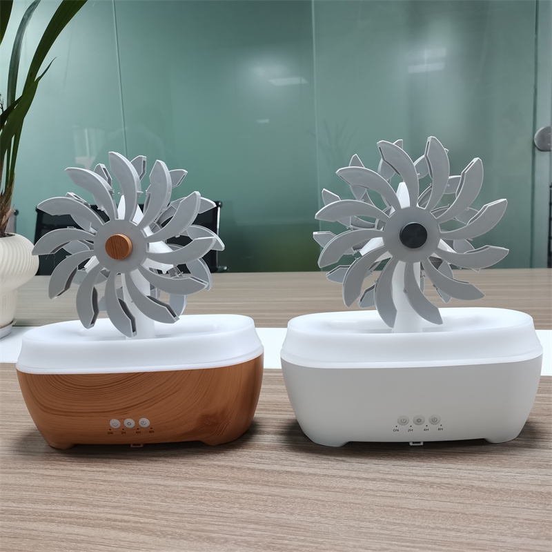 Yminigo V57 Windmill Humidifier – 300ml with 7-Color LED, Timer & Remote Control - Image 3