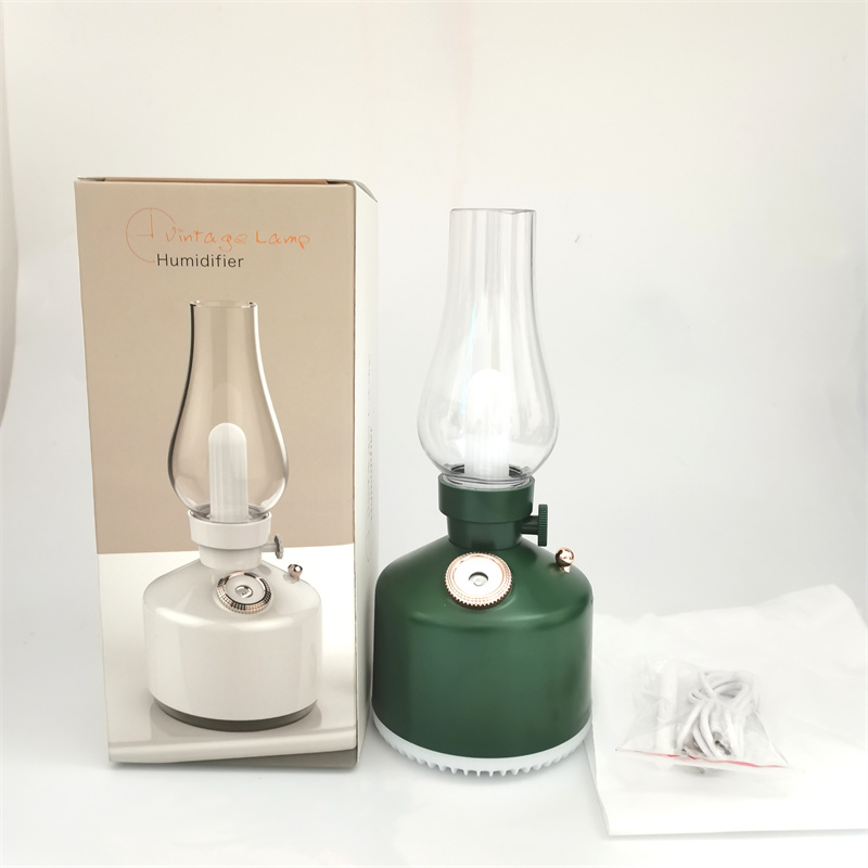 Yminigo Vintage Lantern Humidifier – 280ml with Camping Light, Dual Spray Modes & Battery - Image 3
