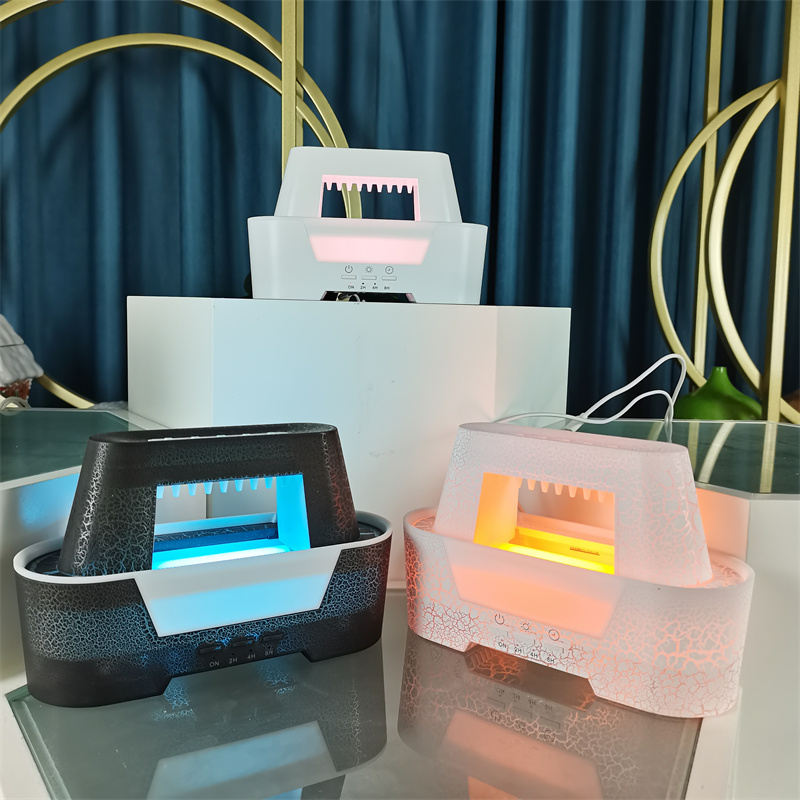 Yminigo Simulated Raindrop Aroma Diffuser – 300ml with 3-Color Lamp, Timer & Remote Control - Image 3