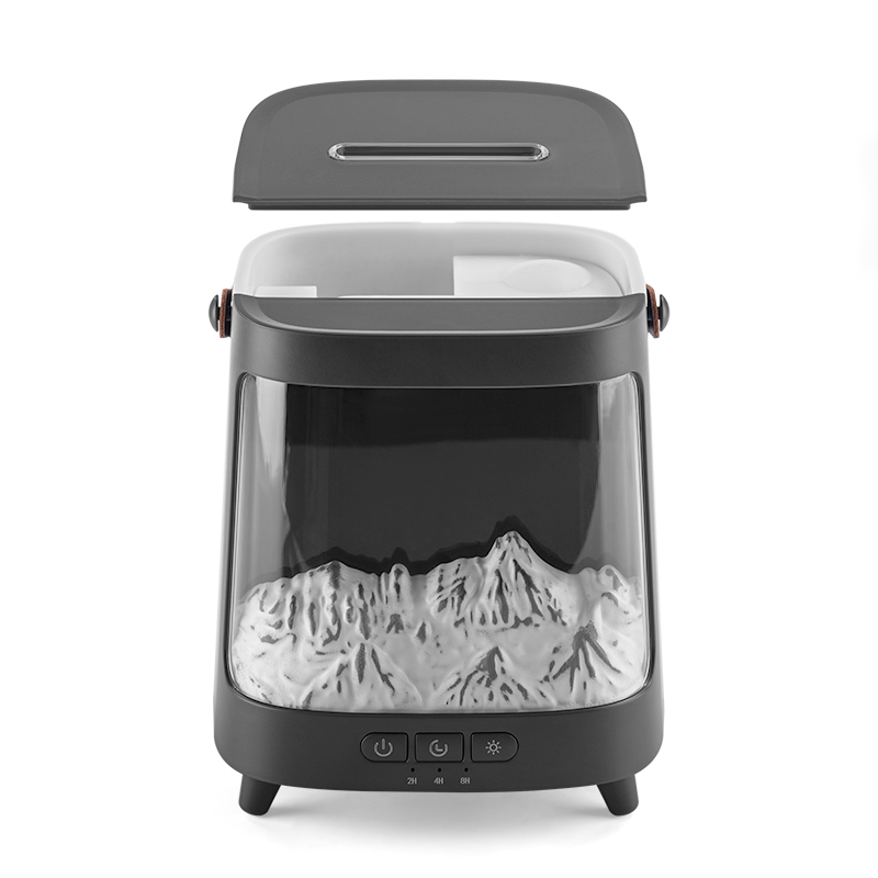 Yminigo Volcano Flame Aroma Diffuser – 200ml with Colorful Aurora, 7-Color Light & Remote Control - Image 4