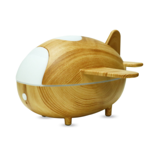Yminigo YX-3100 Airplane Aroma Humidifier – 300ml Creative Diffuser with 7-Color Lights & Remote