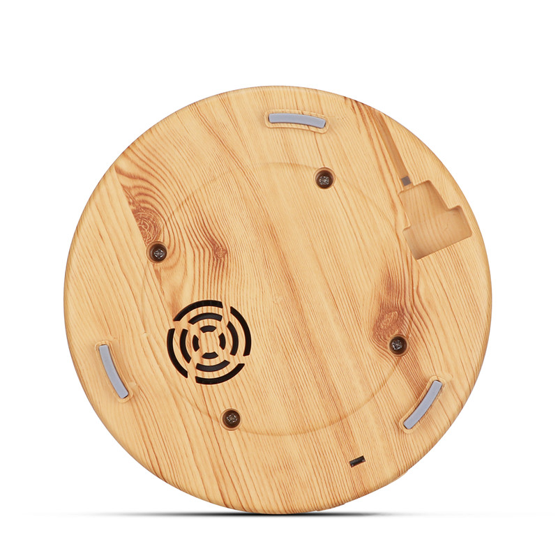 Yminigo Dolphin Ocean Aroma Humidifier – 700ml Wood Grain Diffuser with 7-Color Lights & Remote - Image 4