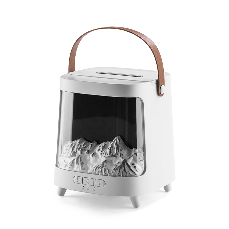 Yminigo Volcano Flame Aroma Diffuser – 200ml with Colorful Aurora, 7-Color Light & Remote Control - Image 2