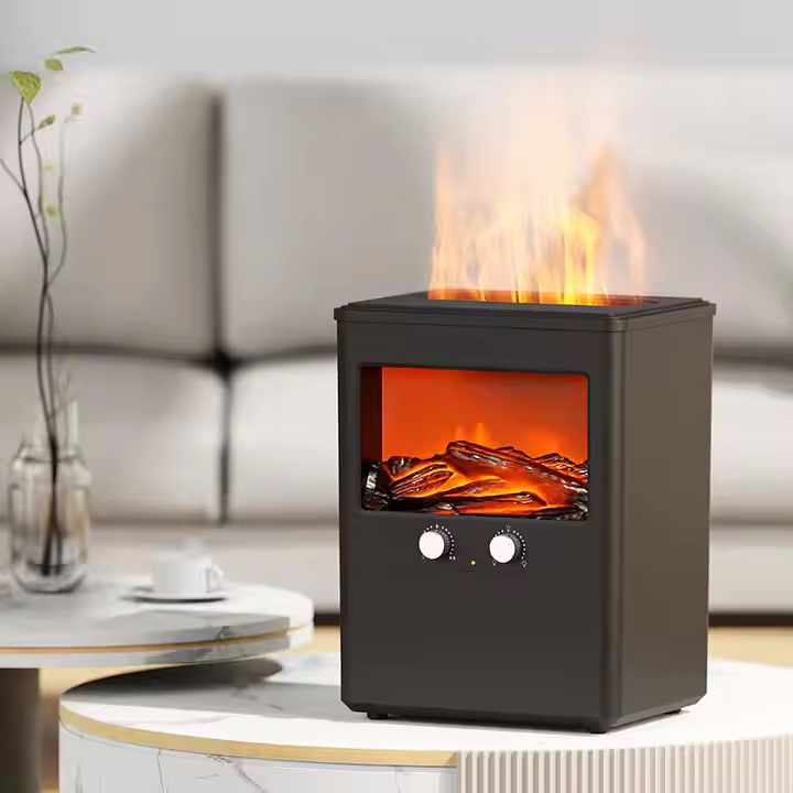 Yminigo 5D Flame Aroma Humidifier – 3L with Essential Oil, Adjustable Mist & Smart Power-Off - Image 4