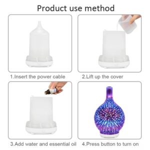 Yminigo glass aroma humidifier usage instructions