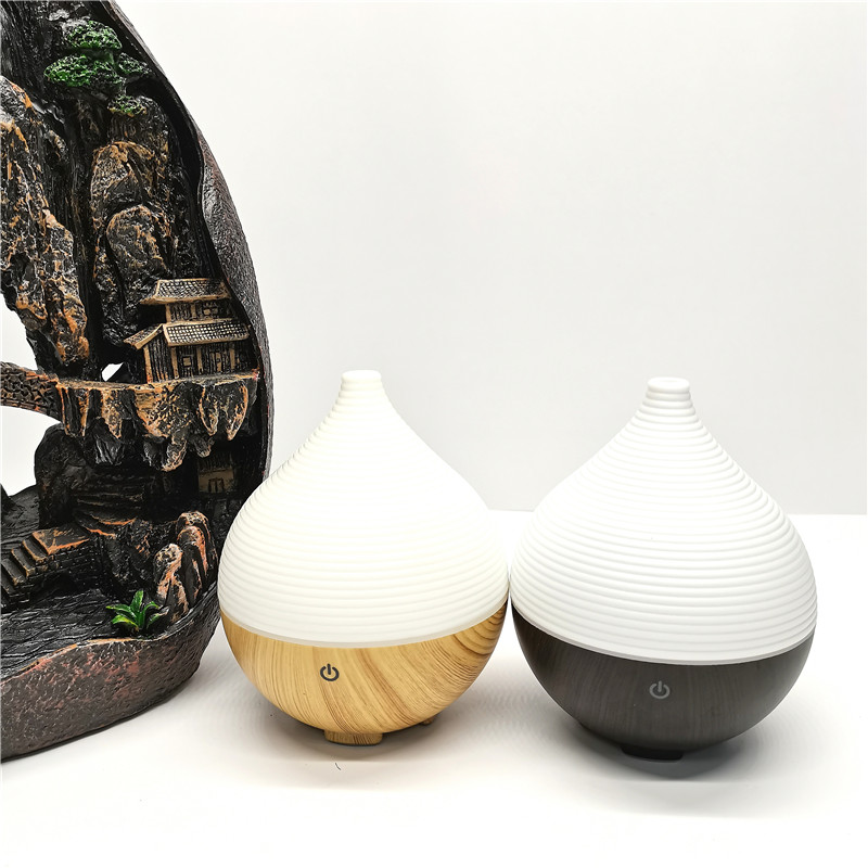 Yminigo KJR-135 Wood Grain Aroma Diffuser – 160ml with 7-Color LED, Touch Control & Auto Shut-Off - Image 5