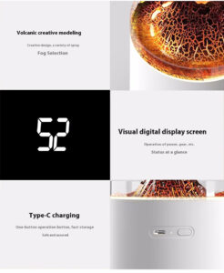 Yminigo V22 humidifier featuring a visual digital display screen
