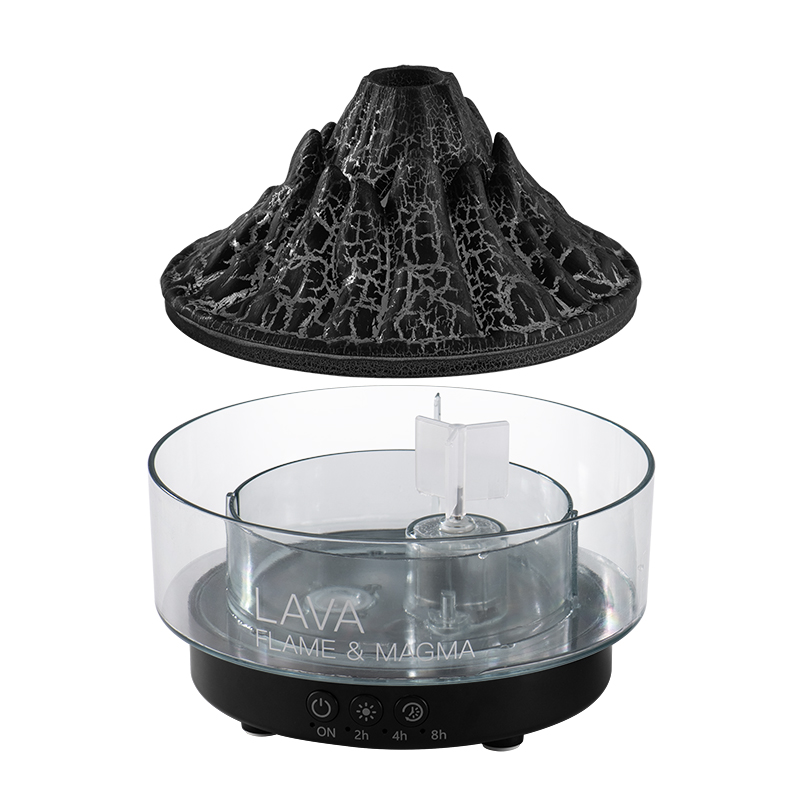 Yminigo Volcano Aroma Diffuser – 300ml Humidifier with Jellyfish Smoke Rings & Remote Control - Image 2
