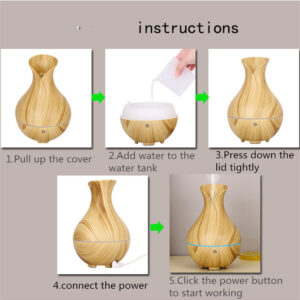 Yminigo vase humidifier usage instructions