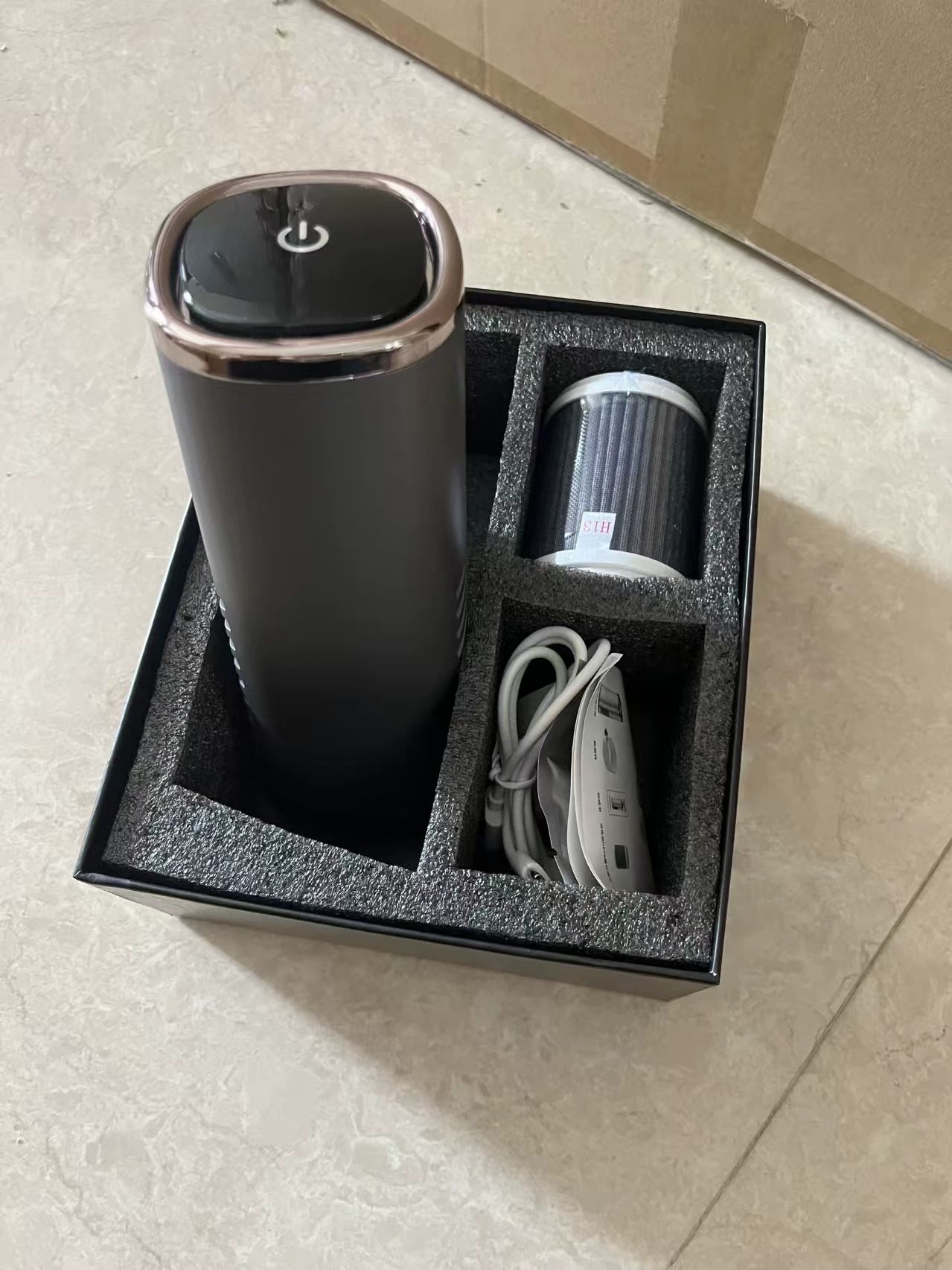 Yminigo JHQ05 Air Purifier – H13 HEPA with UVA Sterilization, 3-Speed Touch Control & ≤40dB Quiet Operation - Image 4