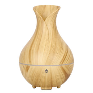 Yminigo KJR-169 Vase Aroma Humidifier – 160ml with 7-Color LED, Touch Control & Auto Shut-Off