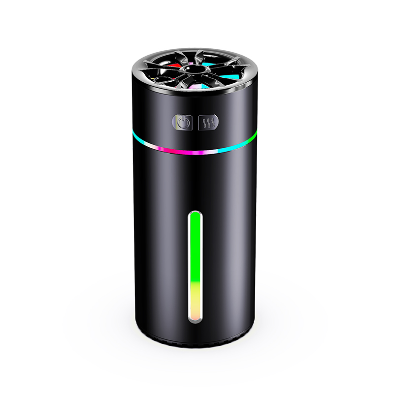 Yminigo Car Aroma Diffuser – 300ml with Dual Spray Ports, 3 Fragrance Modes & 7-Color Light