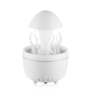 Yminigo Deep Sea Elf Aroma Diffuser – 300ml with Raindrop Effect, 7-Color LED & Remote Control