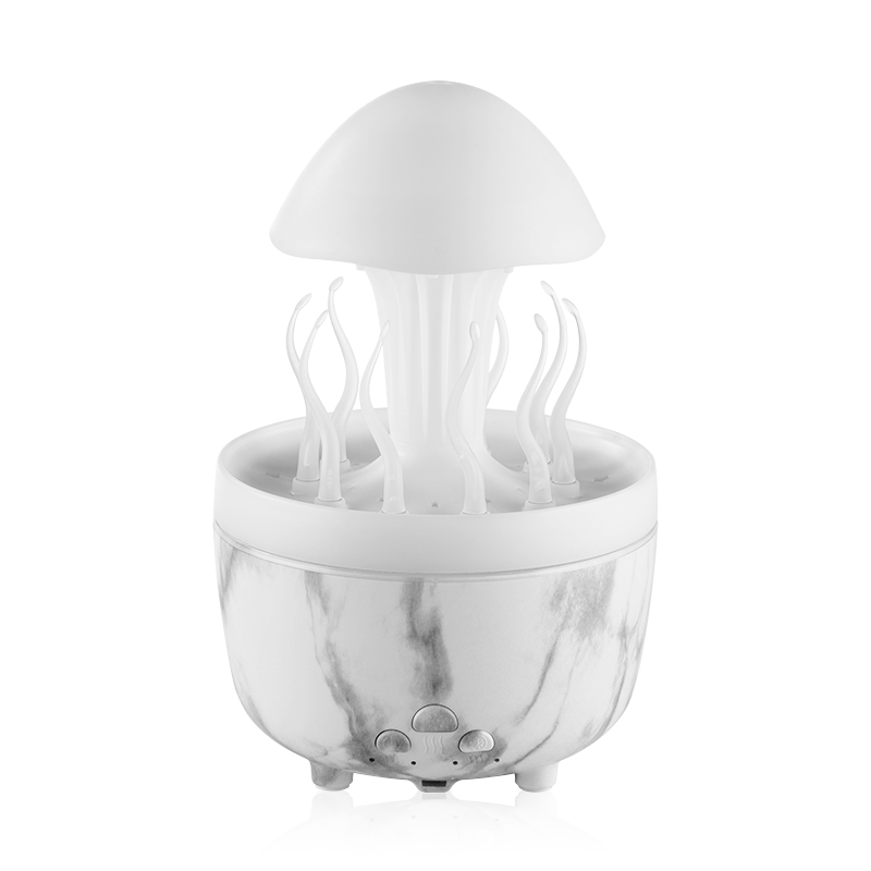 Yminigo Deep Sea Elf Aroma Diffuser – 300ml with Raindrop Effect, 7-Color LED & Remote Control - Image 2