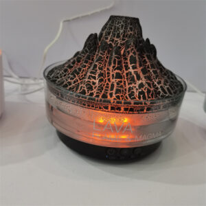 Yminigo Volcano Aroma Diffuser – 300ml Humidifier with Jellyfish Smoke Rings & Remote Control