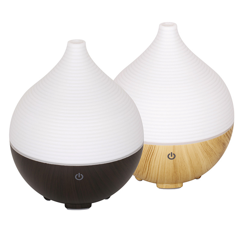Yminigo KJR-135 Wood Grain Aroma Diffuser – 160ml with 7-Color LED, Touch Control & Auto Shut-Off - Image 4