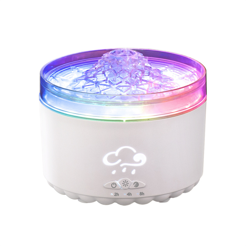 Yminigo V76B Volcano Aroma Diffuser – 300ml Humidifier with Jellyfish Smoke Rings & Remote