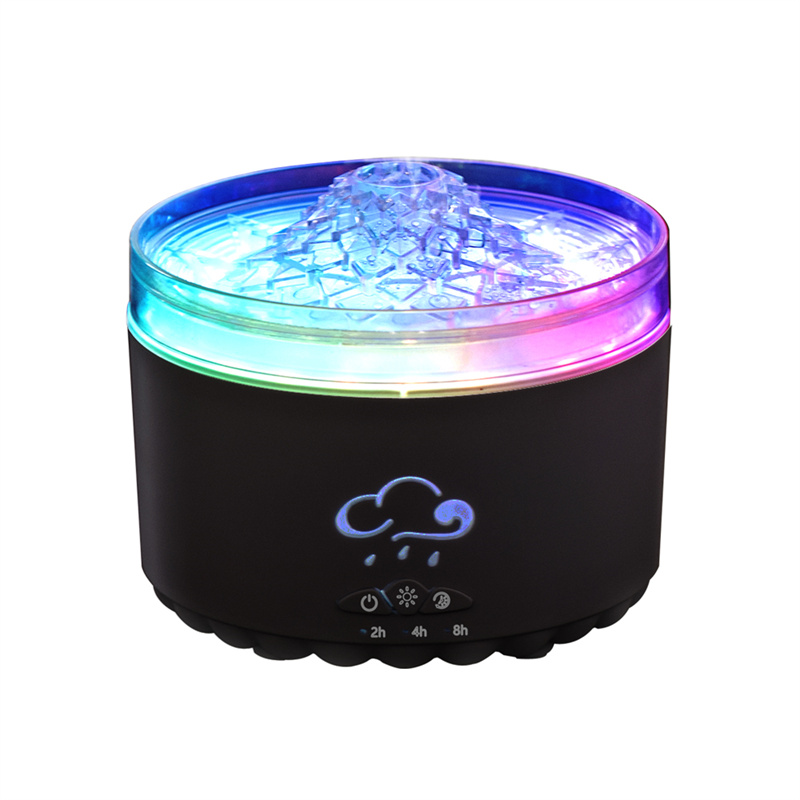Yminigo V76B Volcano Aroma Diffuser – 300ml Humidifier with Jellyfish Smoke Rings & Remote - Image 4
