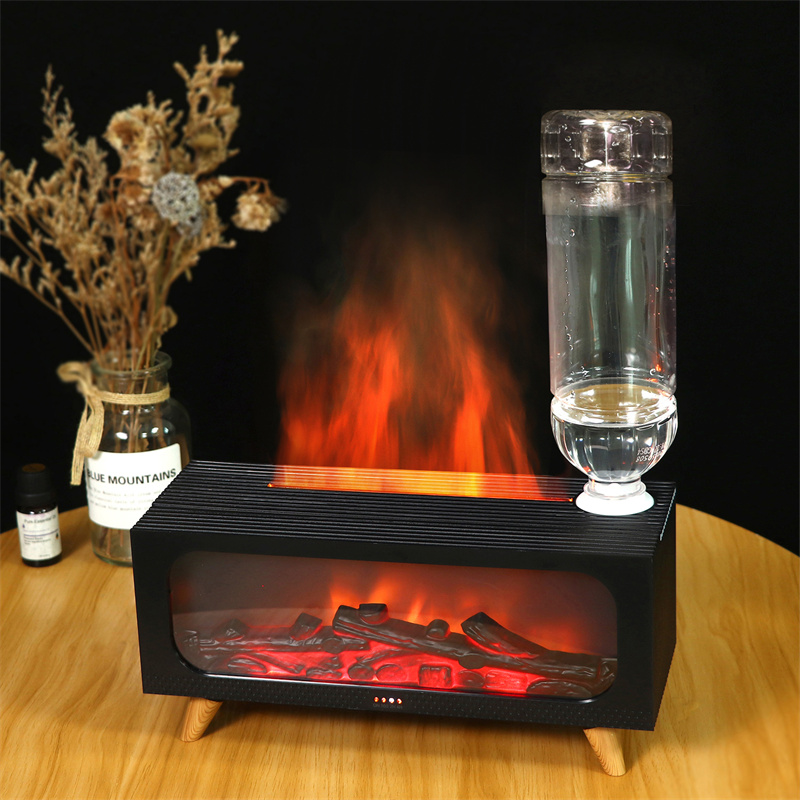 Yminigo YX2900 Flame Aroma Diffuser – 150ml with Realistic Fireplace Effect, 7-Color Light & Remote Control - Image 5